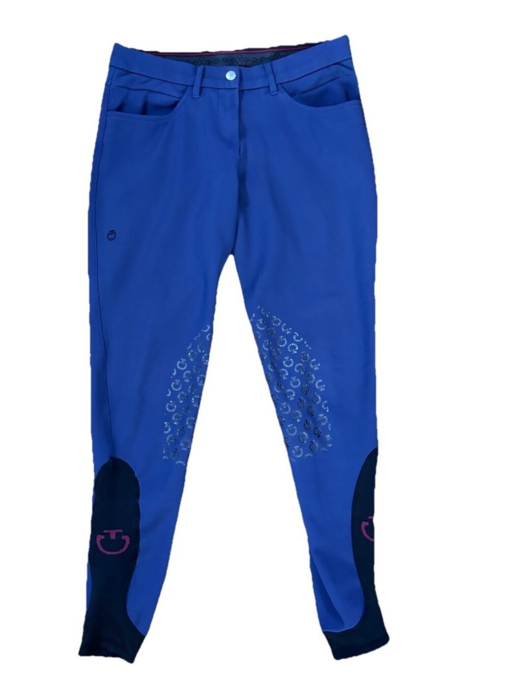 Cavalleria Toscana Breeches Women’s Size Us/uk  10 Blue